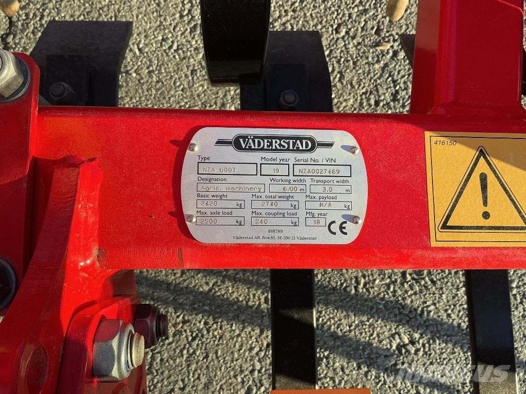 Väderstad NZA600 Grades