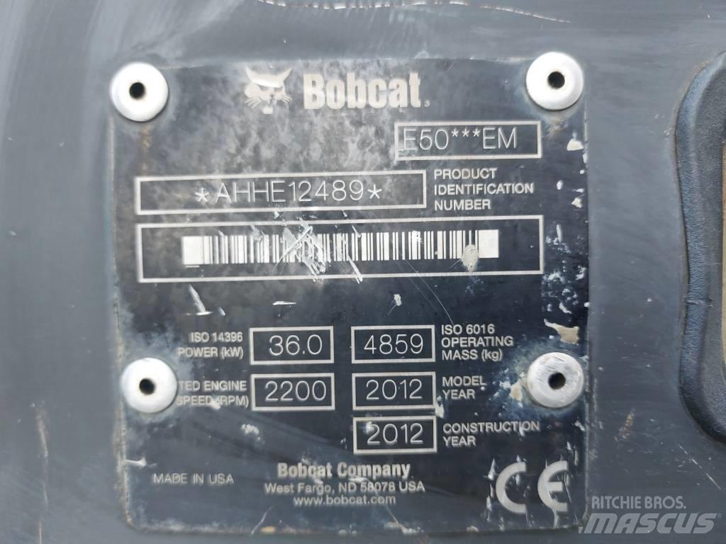 Bobcat E 50 EM Mini Escavadoras <7t