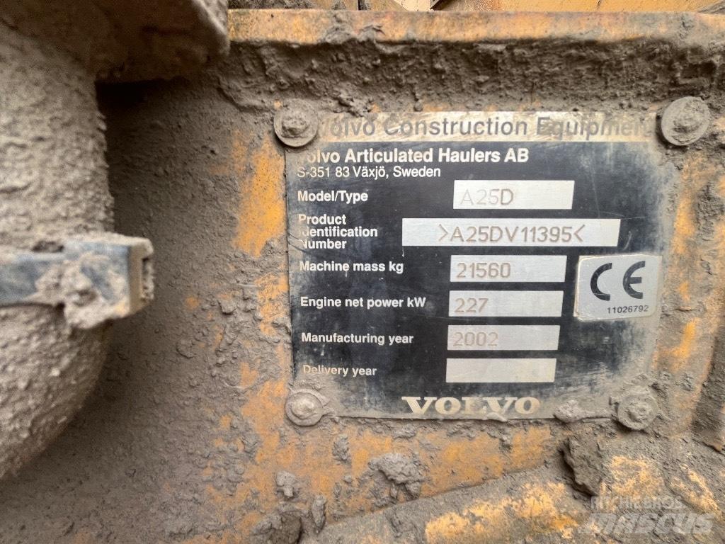 Volvo A 25 D Camiões articulados