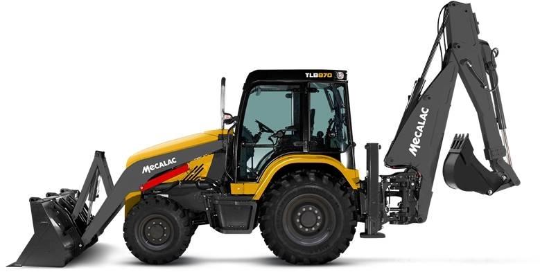 Mecalac TLB870 Retroescavadoras