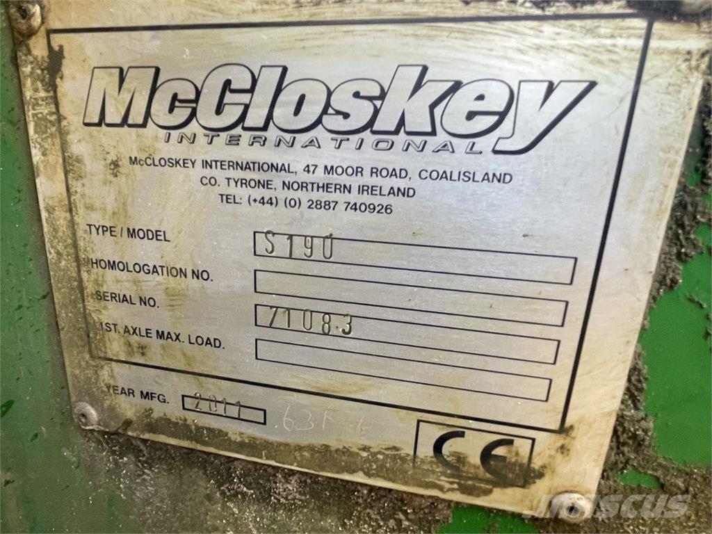 McCloskey S190 Perfuradoras para pedreiras / céu aberto
