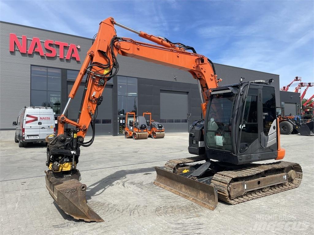 Hitachi ZX85US-5A Escavadoras Midi 7t - 12t