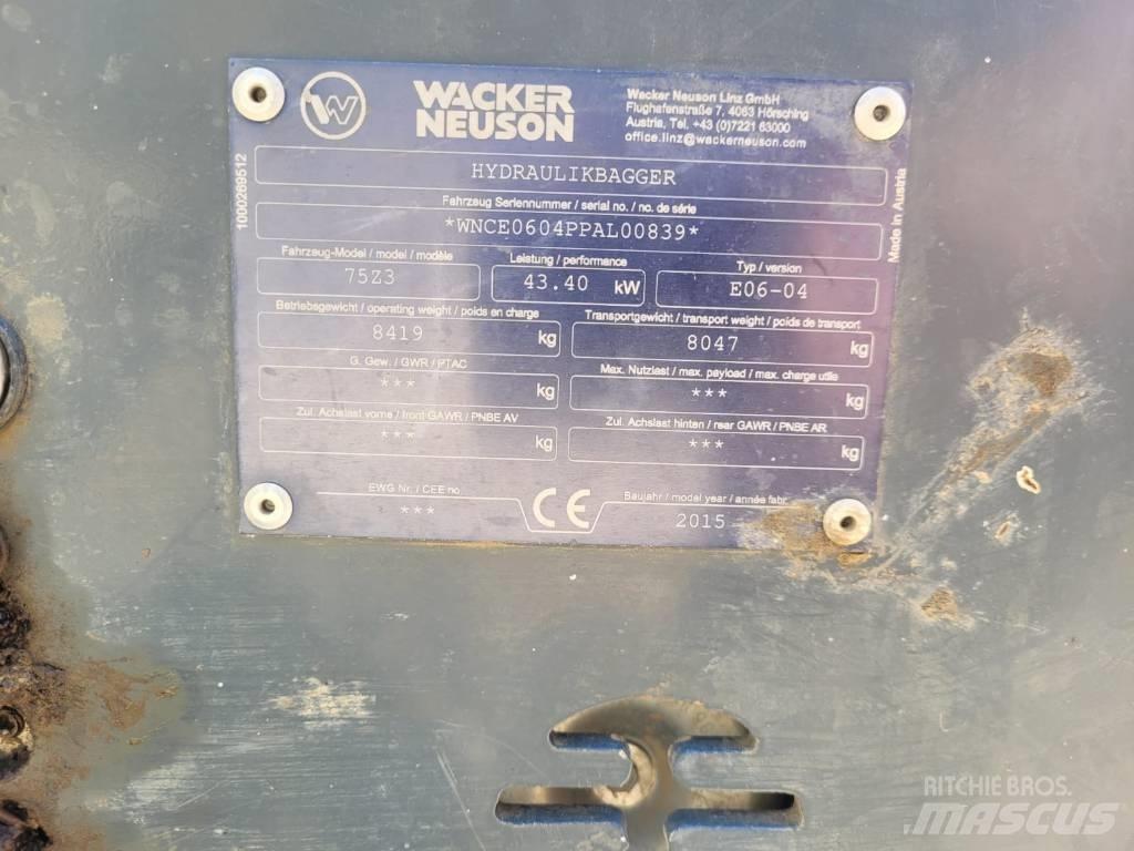 Neuson 75 Z 3 Escavadoras Midi 7t - 12t