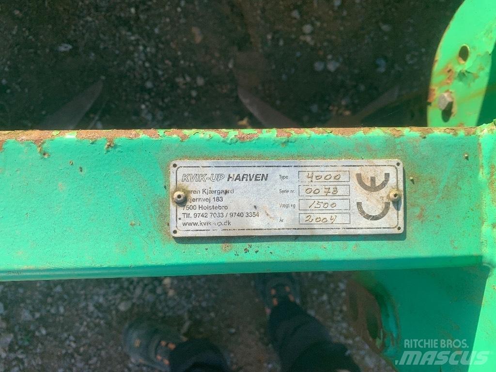  Kvik-up 4000 Cultivadoras