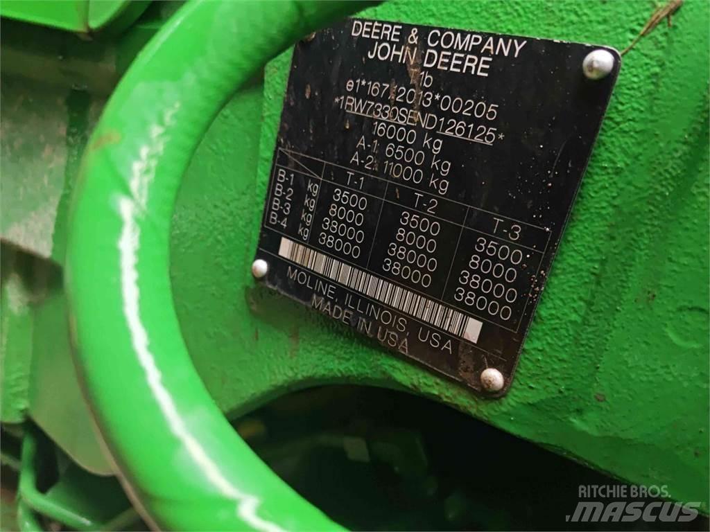 John Deere 7R 330 Tratores Agrícolas usados