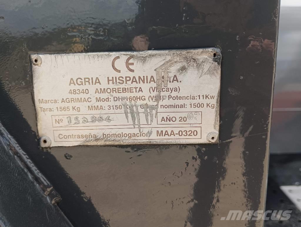 Agria DH 15 hg 4x4 Dumpers de obras