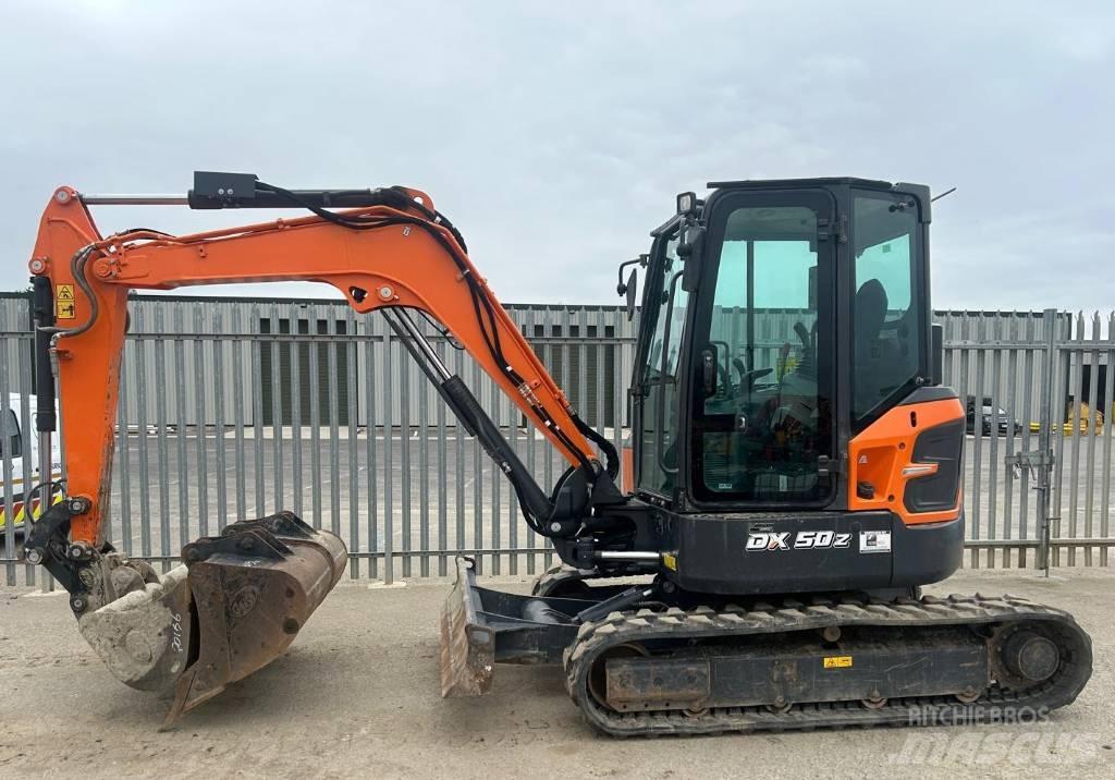 Doosan DX50Z-7 Mini Escavadoras <7t