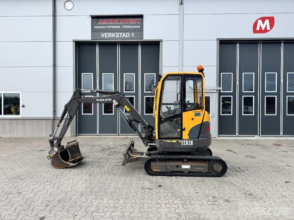 Volvo ECR 28 Mini Escavadoras <7t