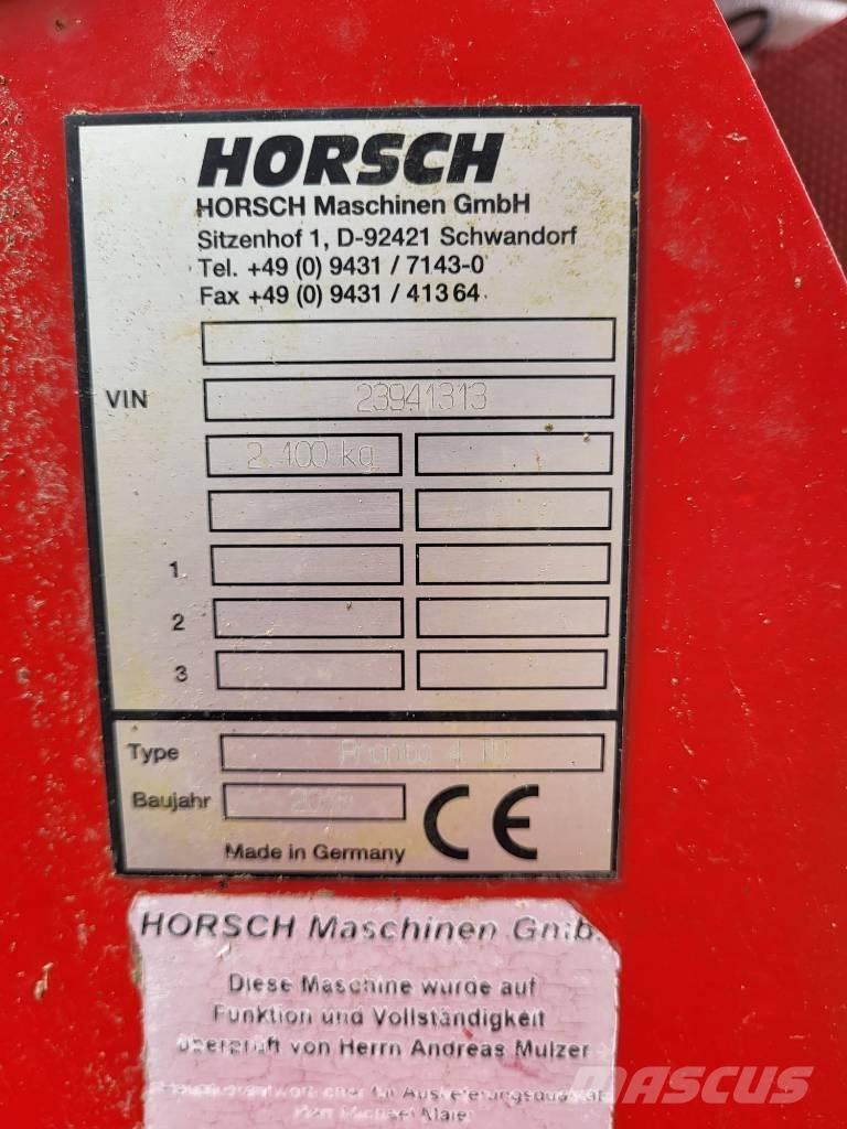 Horsch Pronto 4 TD Perfuradoras