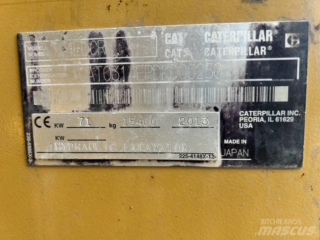 CAT 314 E LCR Escavadoras de rastos
