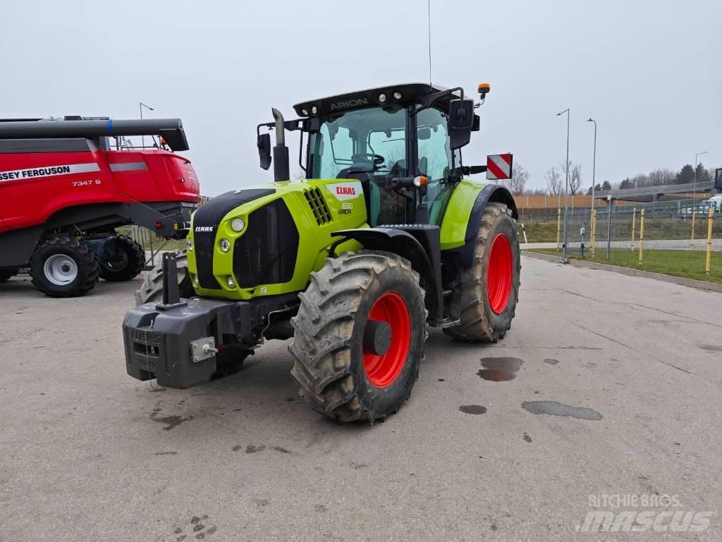 CLAAS Arion 650 Tratores Agrícolas usados