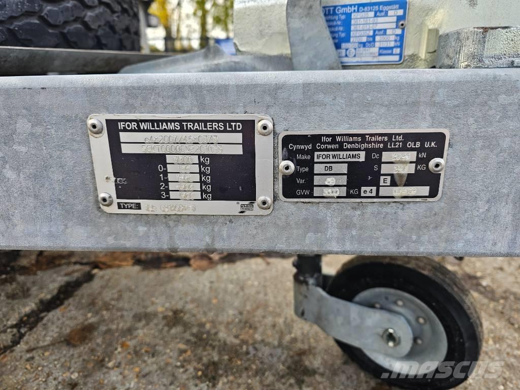 Ifor Williams GH 146 Reboques Leves