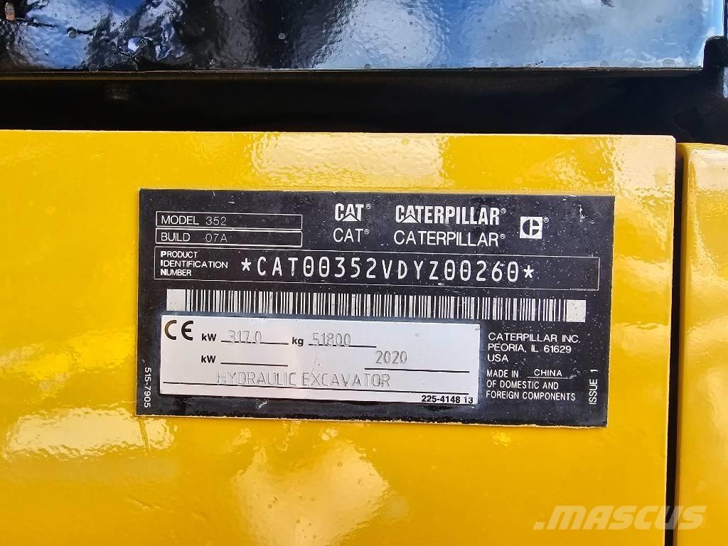 CAT 352 Escavadoras de rastos