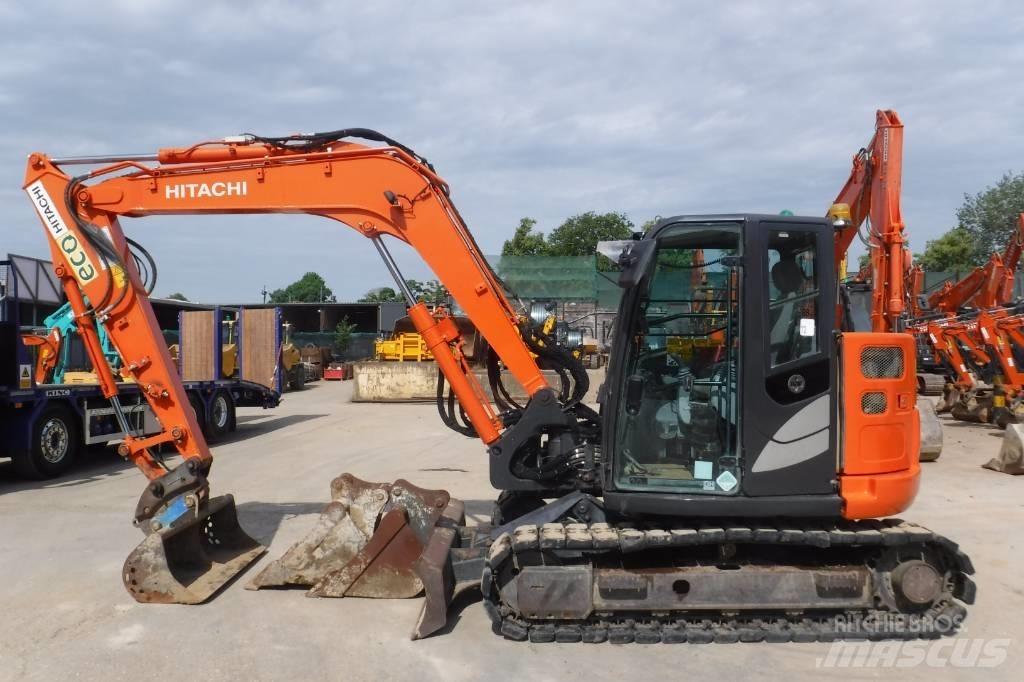 Hitachi ZX 85 US B-6 Escavadoras Midi 7t - 12t