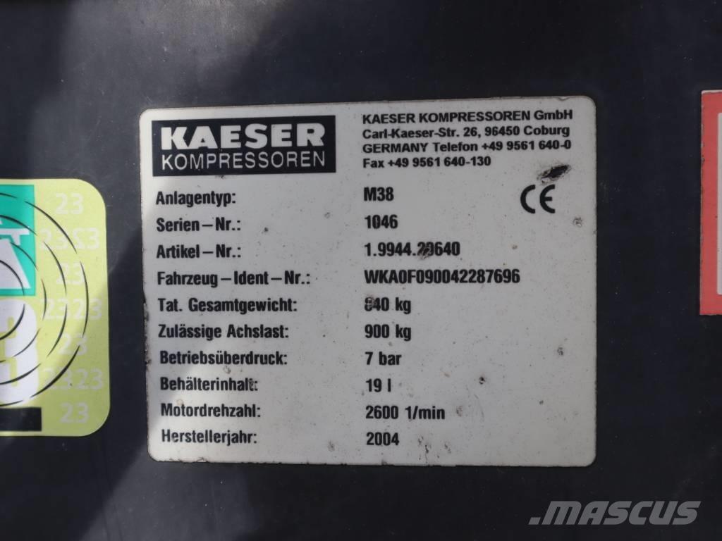Kaeser M 38 Compressores