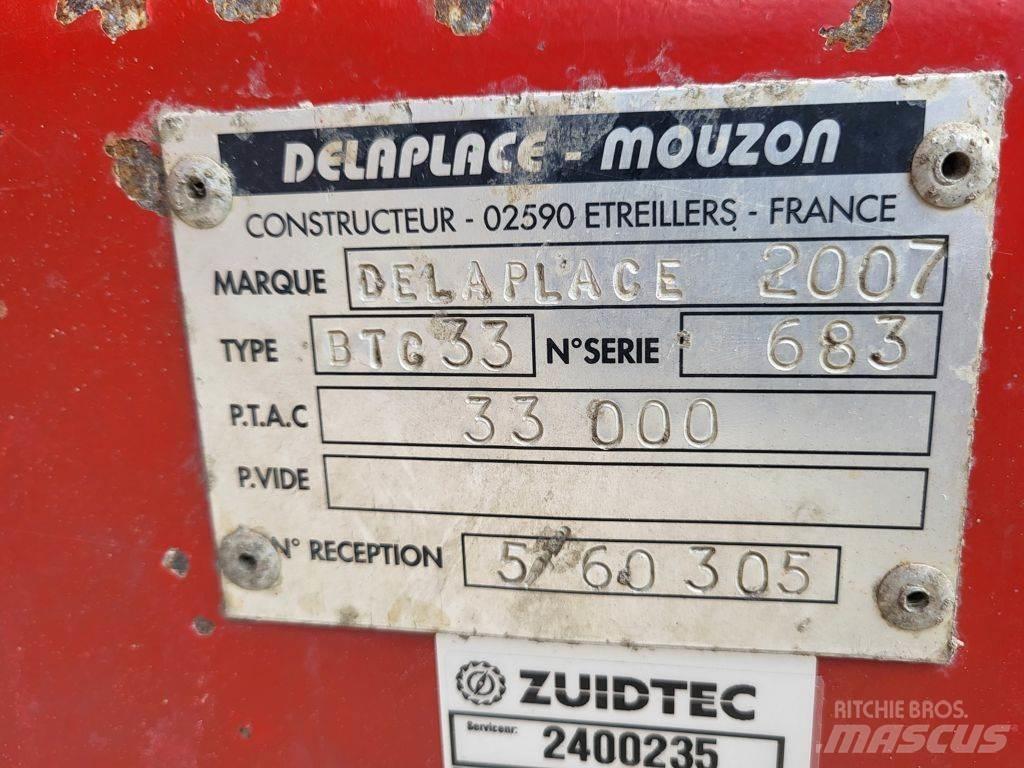 Delaplace 33 ton Reboques Agrícolas basculantes