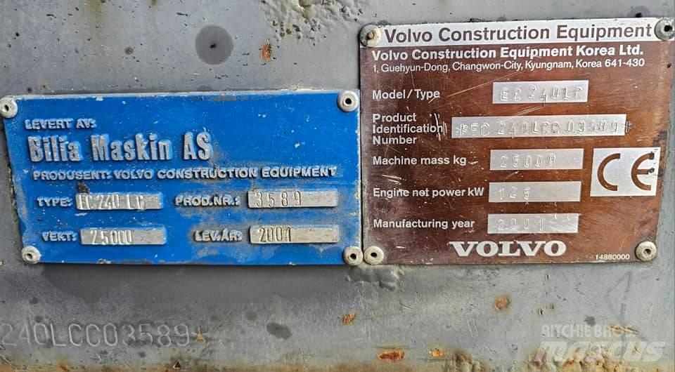 Volvo EC 240 LC Escavadoras de rastos