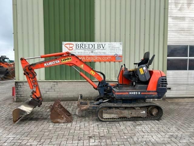 Kubota KX 61-2 Mini Escavadoras <7t