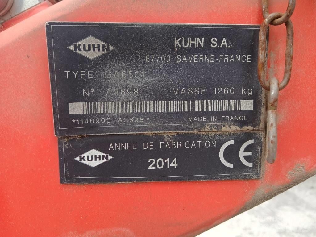 Kuhn GA 6501 Gadanheiras-fileiras