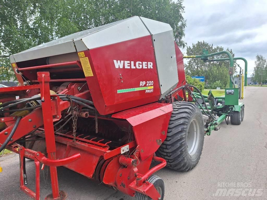 Welger 220 Profi Enfardadeira de rolos