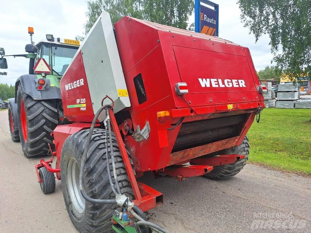 Welger 220 Profi Enfardadeira de rolos