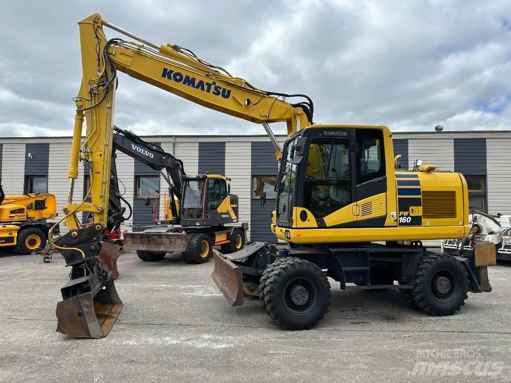 Komatsu PW160-11 Escavadoras de rodas