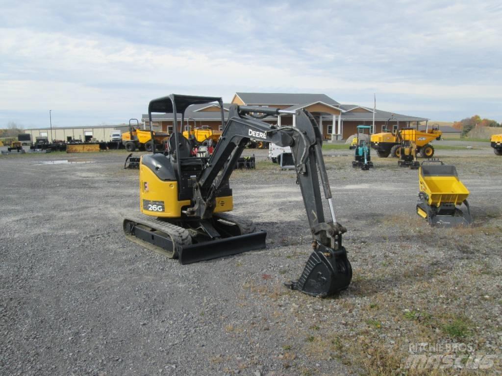 John Deere 26G Mini Escavadoras <7t