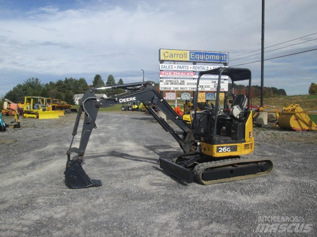 John Deere 26G Mini Escavadoras <7t