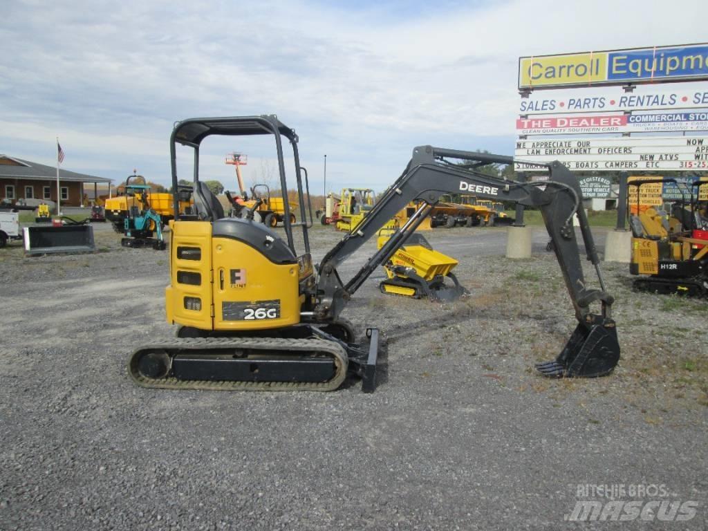 John Deere 26G Mini Escavadoras <7t