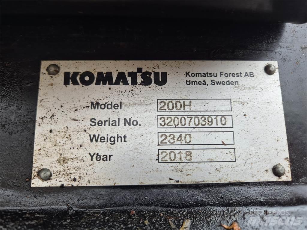 Komatsu 901 XC Processadores florestais