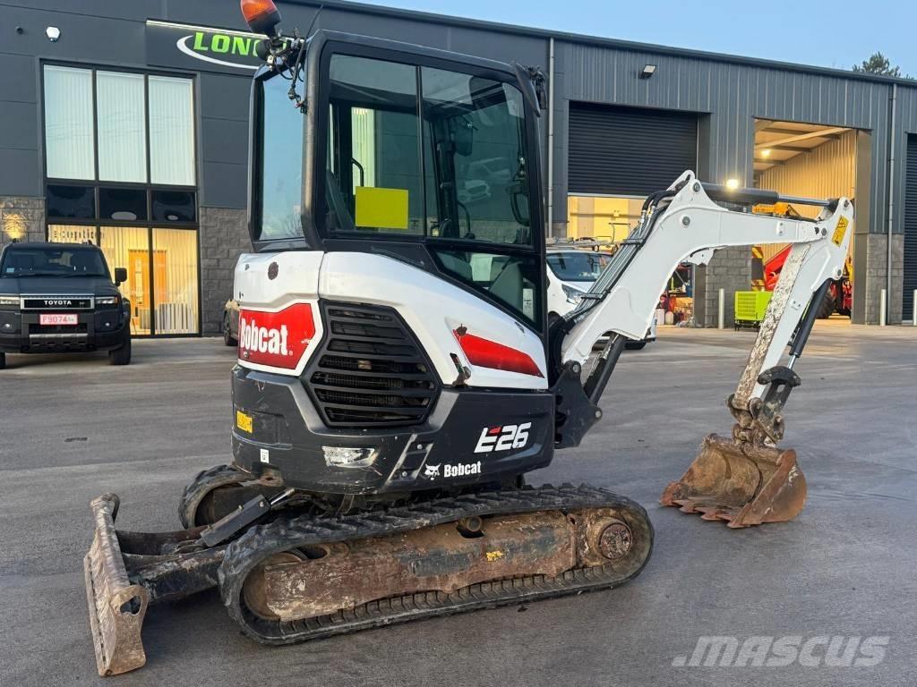 Bobcat E 26 Mini Escavadoras <7t