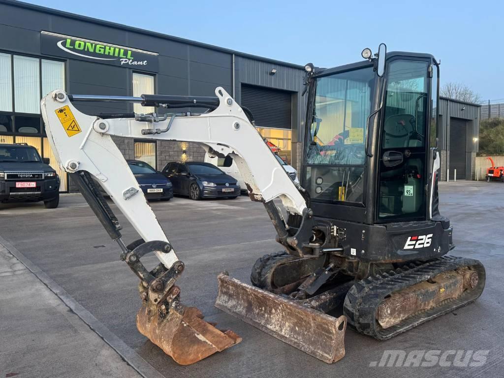 Bobcat E 26 Mini Escavadoras <7t