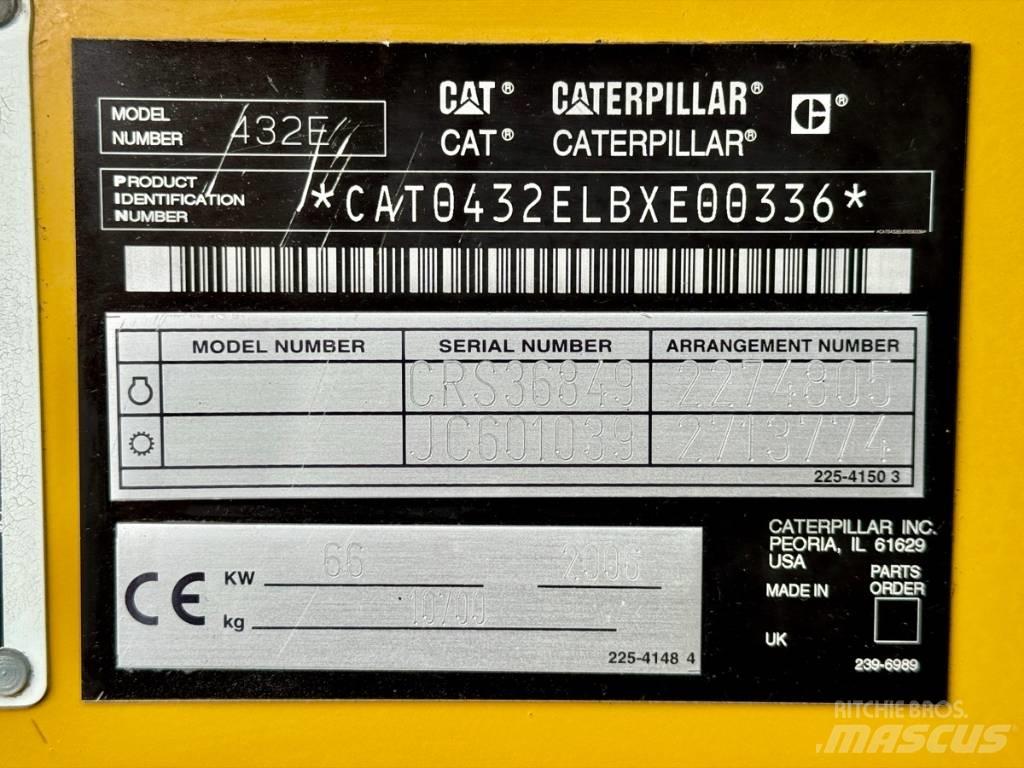 CAT 432 E Retroescavadoras