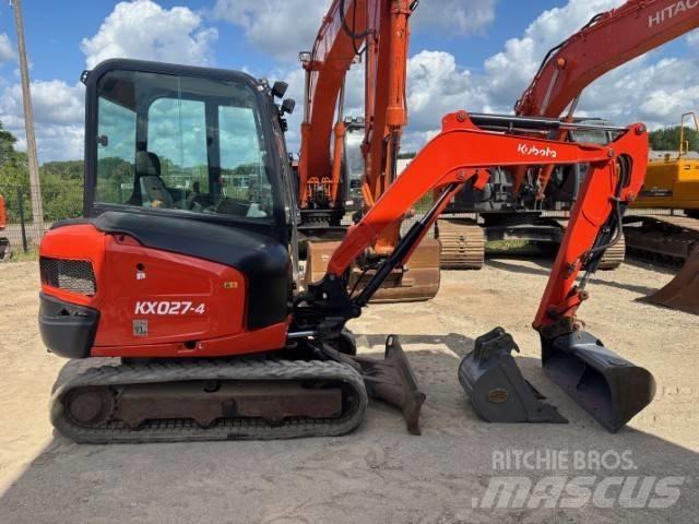 Kubota KX 027 Mini Escavadoras <7t