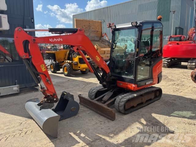 Kubota KX 027 Mini Escavadoras <7t