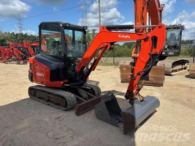 Kubota KX 027 Mini Escavadoras <7t