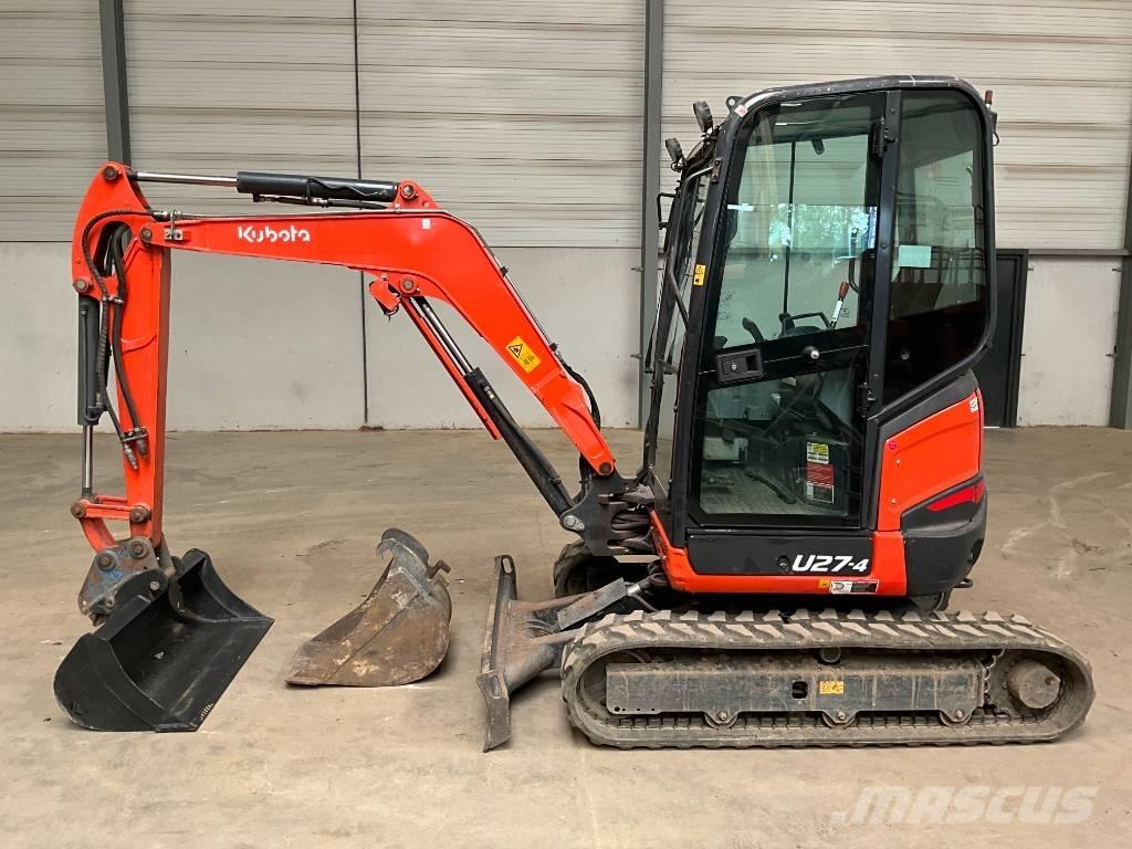 Kubota U 27-4 HI Mini Escavadoras <7t