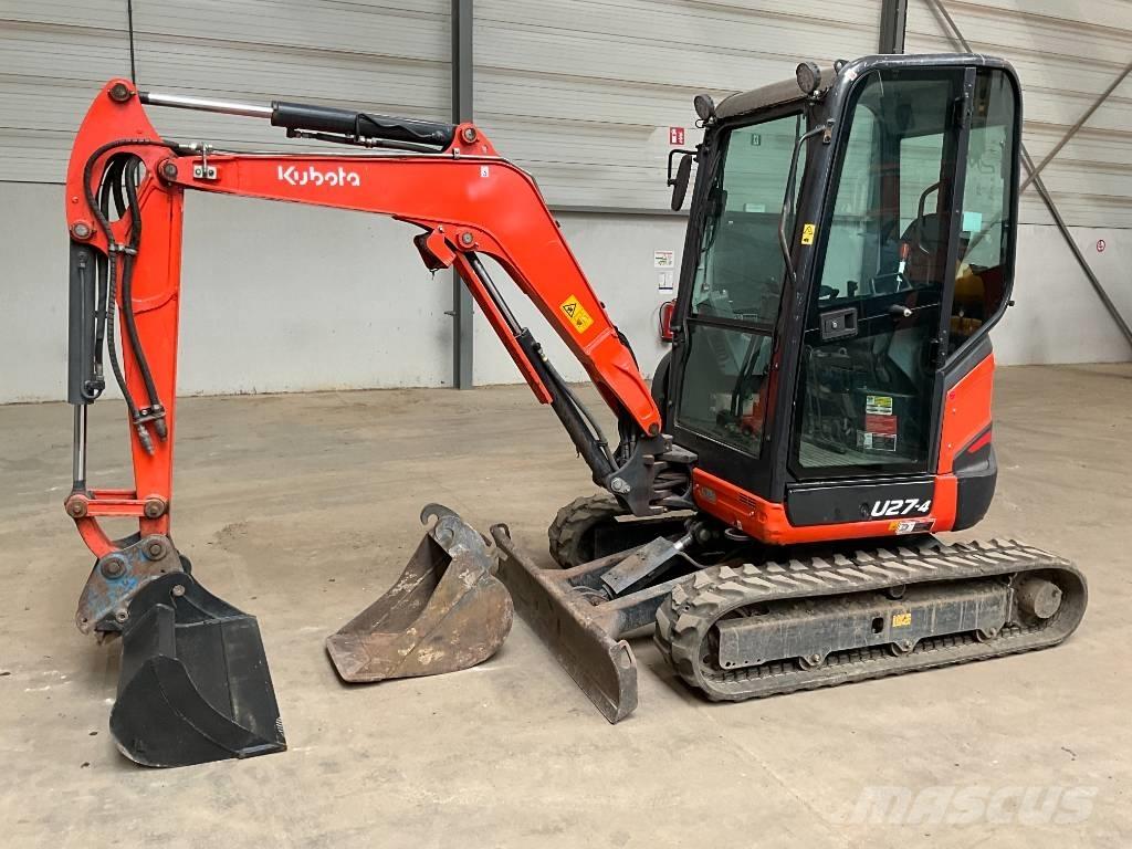Kubota U 27-4 HI Mini Escavadoras <7t