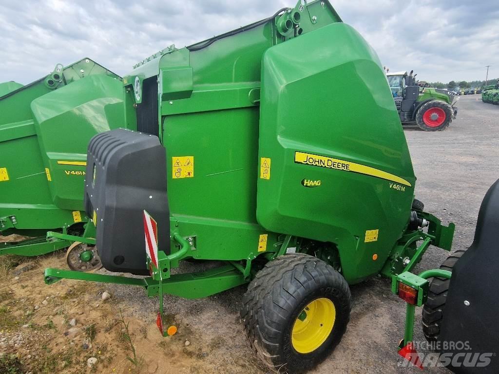 John Deere V461M Enfardadeira de rolos