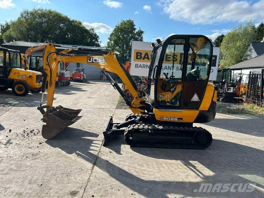 JCB 8026 CTS Mini Escavadoras <7t
