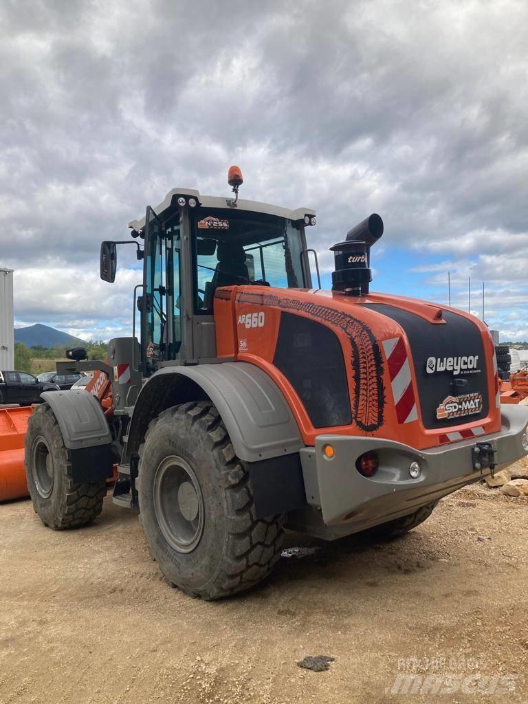 Weycor AR 660 Pás carregadoras de rodas