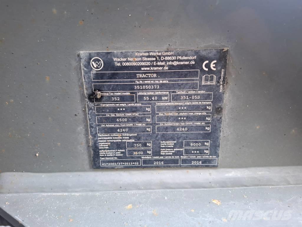 Kramer 8085 Pás carregadoras de rodas