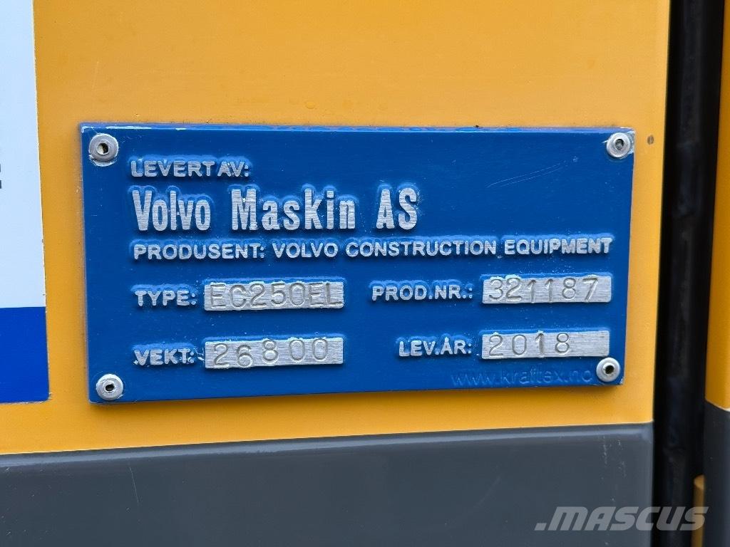 Volvo EC 250 EL Escavadoras de rastos