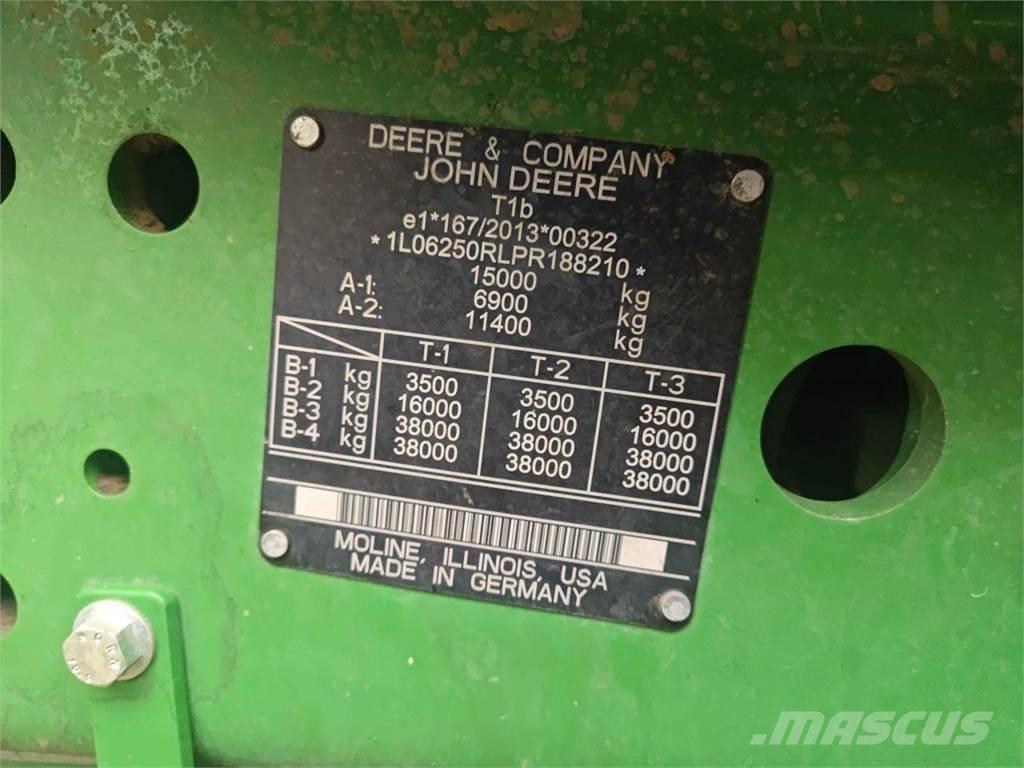 John Deere 6R 250 Tratores Agrícolas usados
