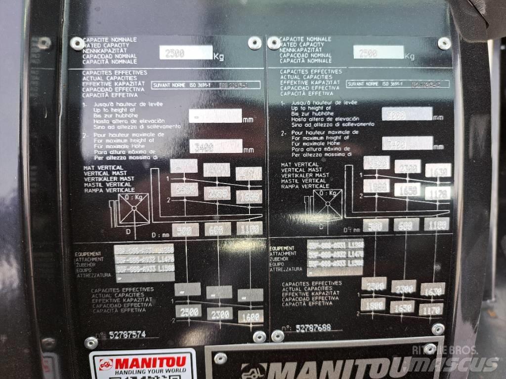 Manitou MC 25-4 Empilhadores Diesel
