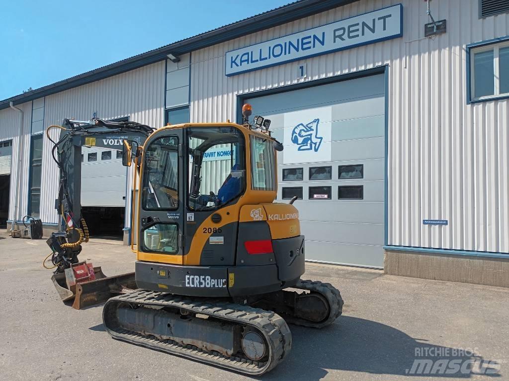 Volvo ECR 58 Mini Escavadoras <7t
