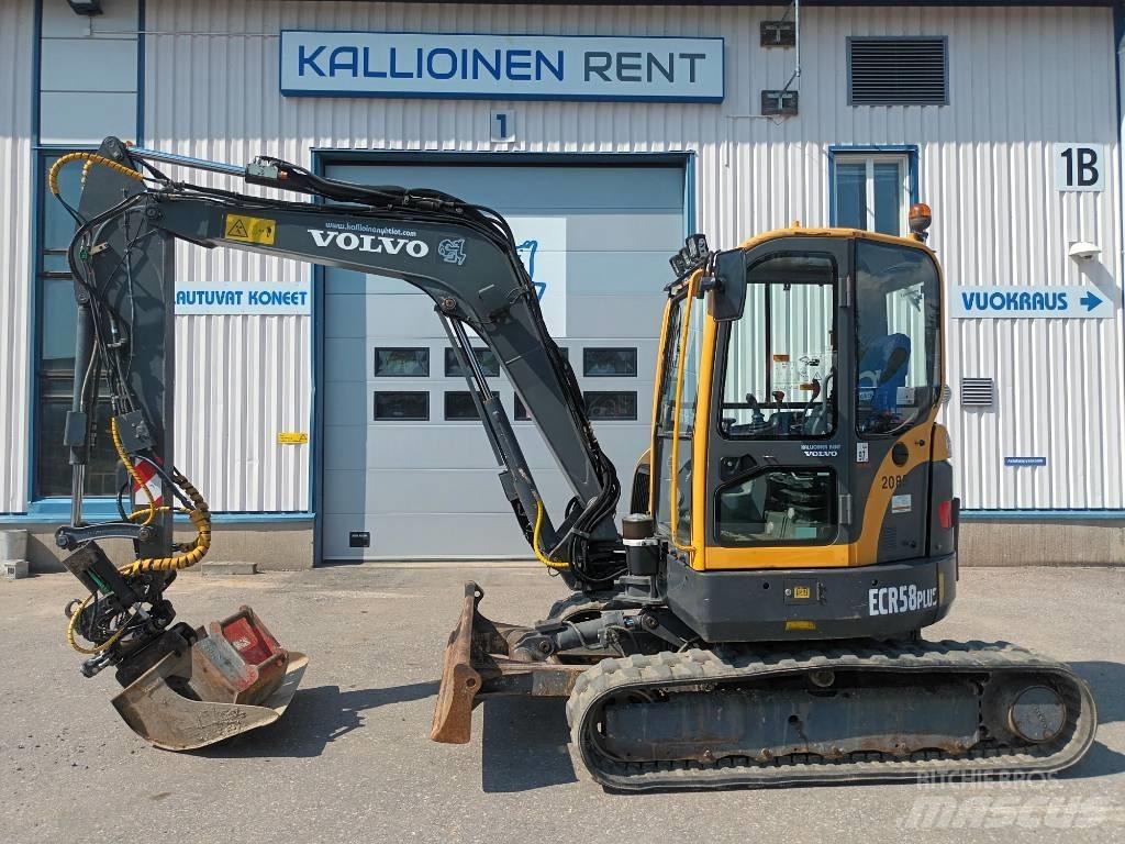 Volvo ECR 58 Mini Escavadoras <7t