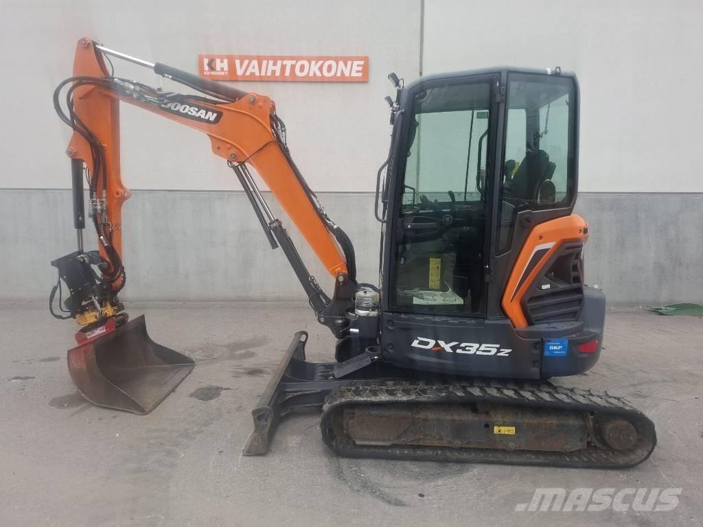 Doosan DX 35 Z Mini Escavadoras <7t
