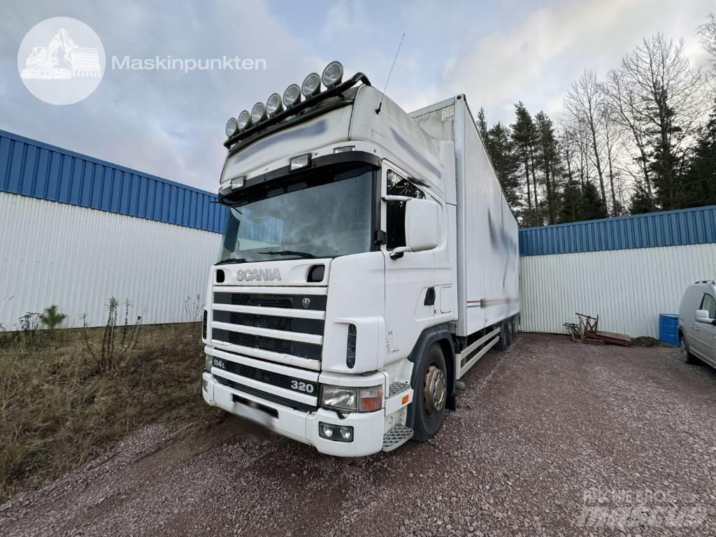 Scania R 114 Camiões de caixa fechada