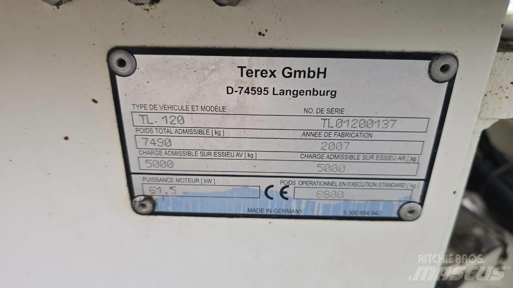 Terex TL 120 Pás carregadoras de rodas